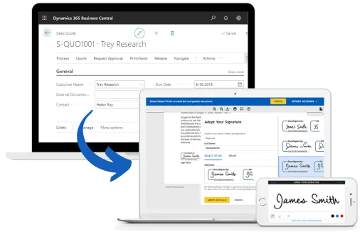 Document Sign Integration